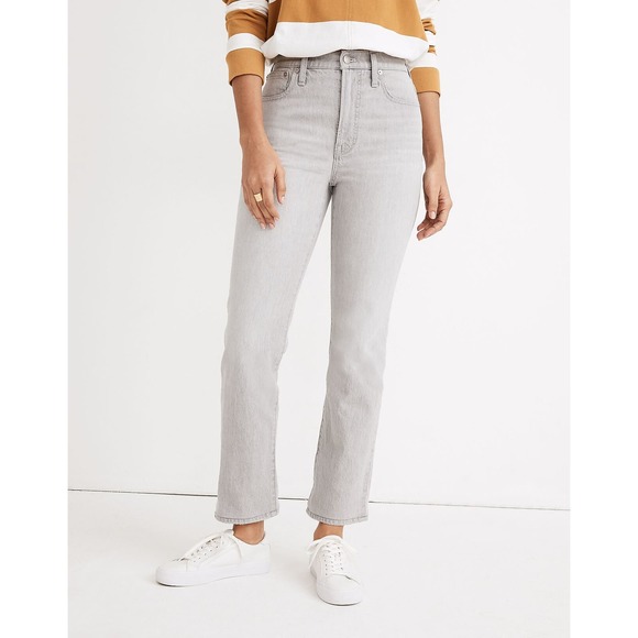 Madewell Denim - Madewell Slim Demi-Boot Jeans Gray Size 27